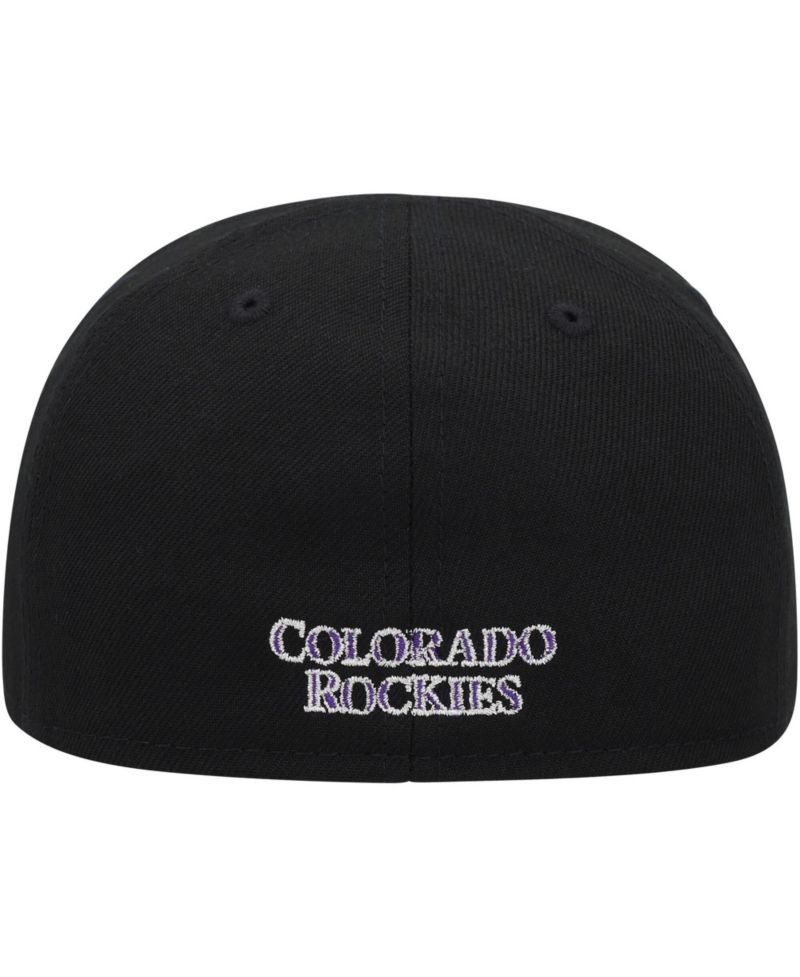 Baby Boys and Girls Black Colorado Rockies My First 59FIFTY Fitted Hat