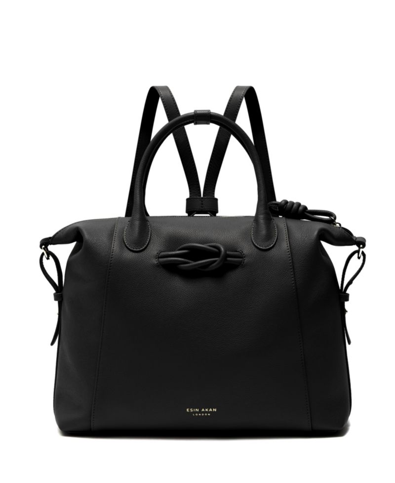 Wimbledon Large Leather Backpack Tote