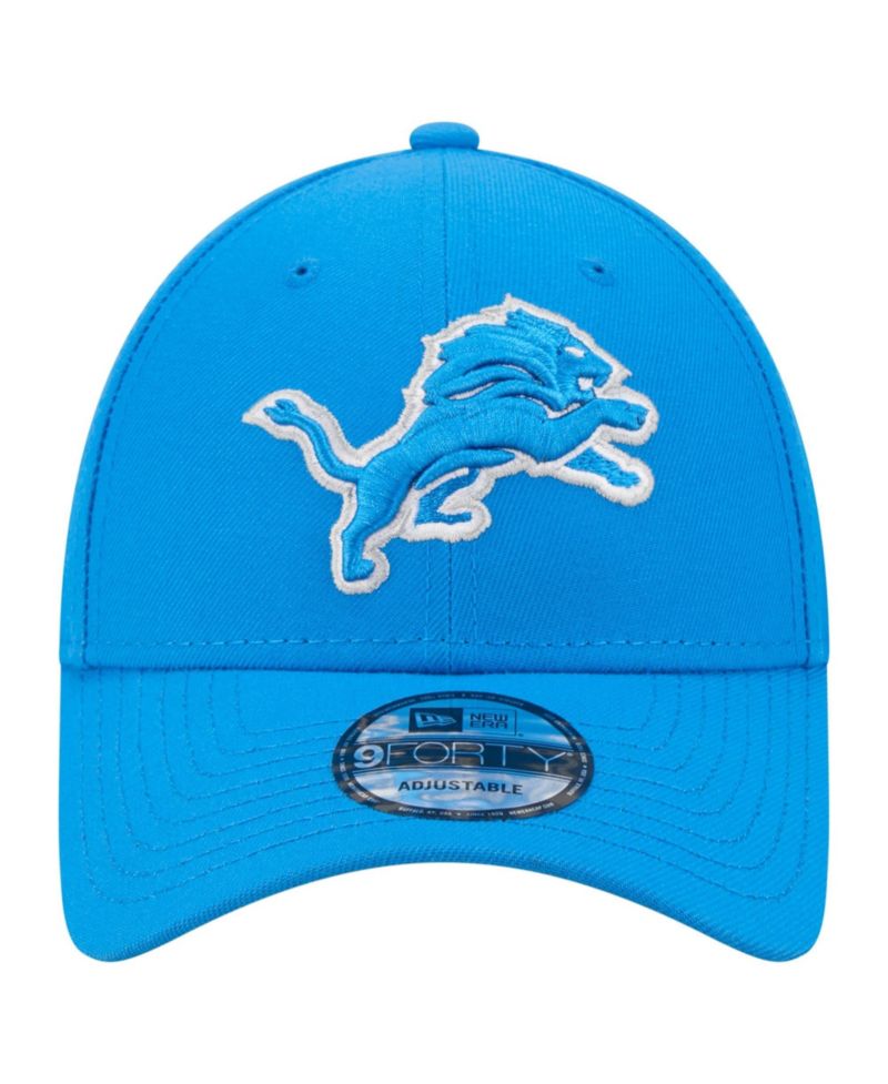 Men's Blue Detroit Lions Core Team 9FORTY Adjustable Hat