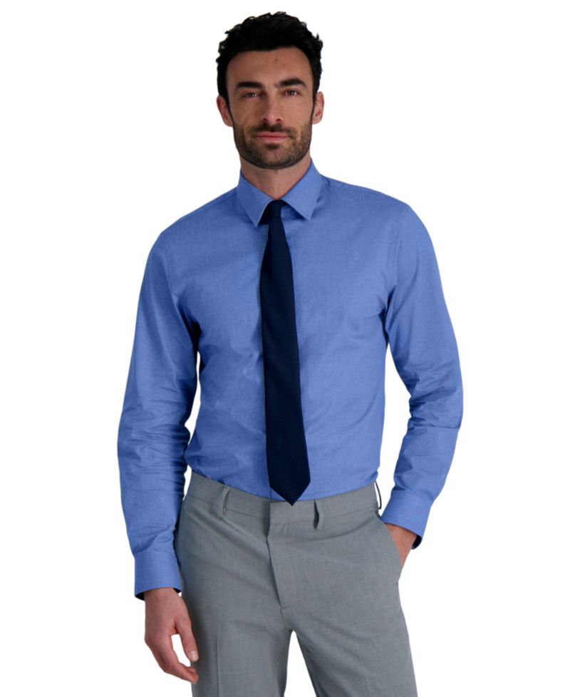 Men's Premium Comfort Dress Shirt, Classic & Slim Fit