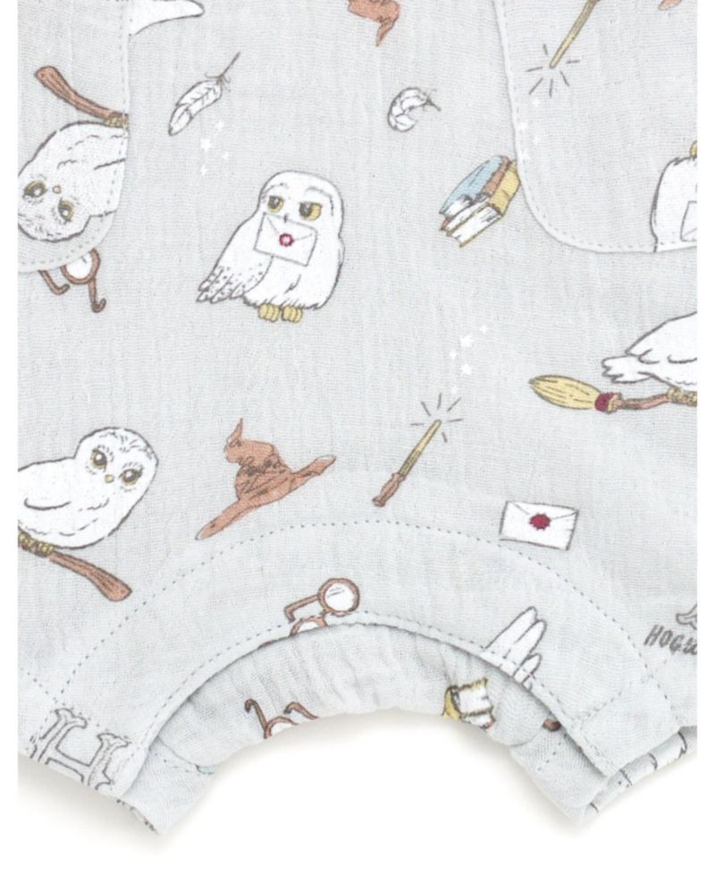 Baby Boys Hedwig Henley Sleeveless Romper