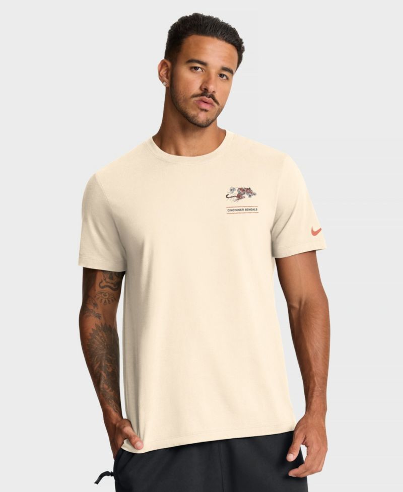 Men's Natural Cincinnati Bengals Freestyle Essential T-Shirt