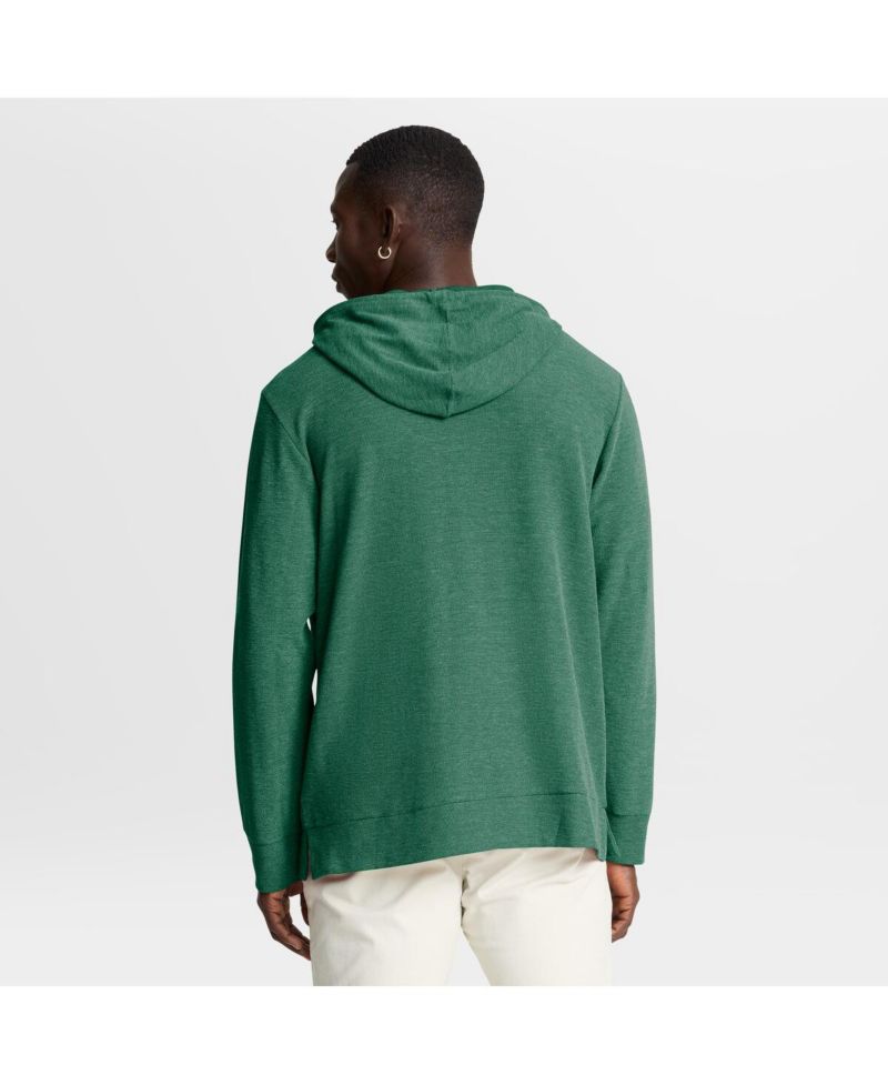 Men's Green Notre Dame Fighting Irish Hometown Premium Huddle Up Long Sleeve Hoodie T-Shirt