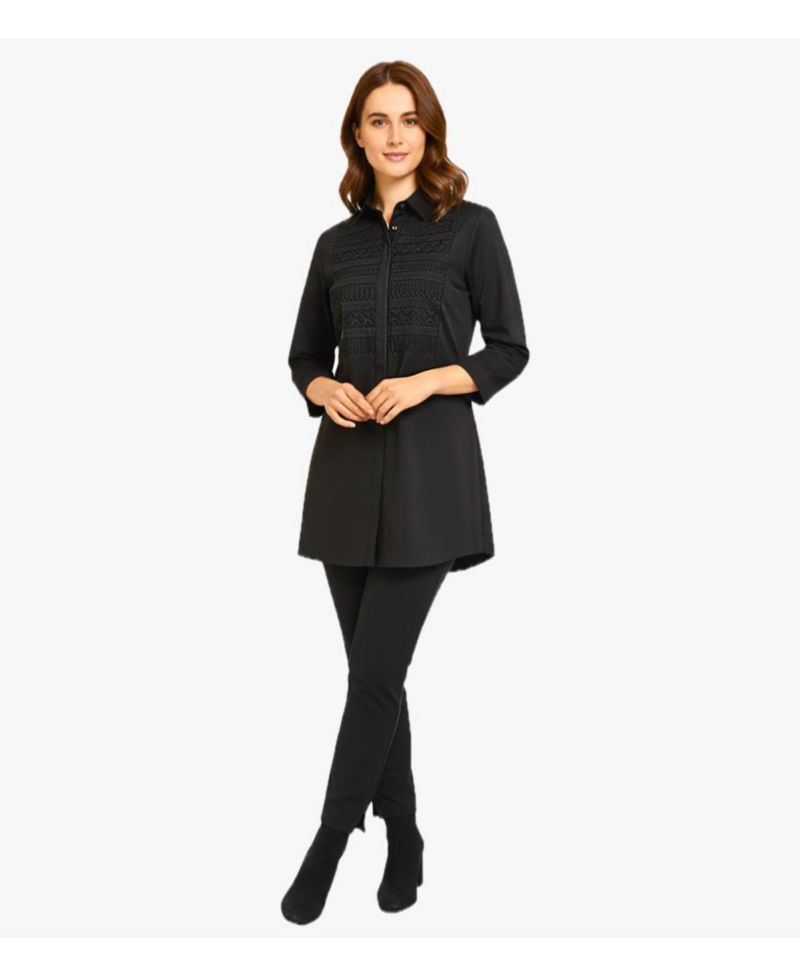 Women's Handmade Button-Front Pitch Perfect Tunic