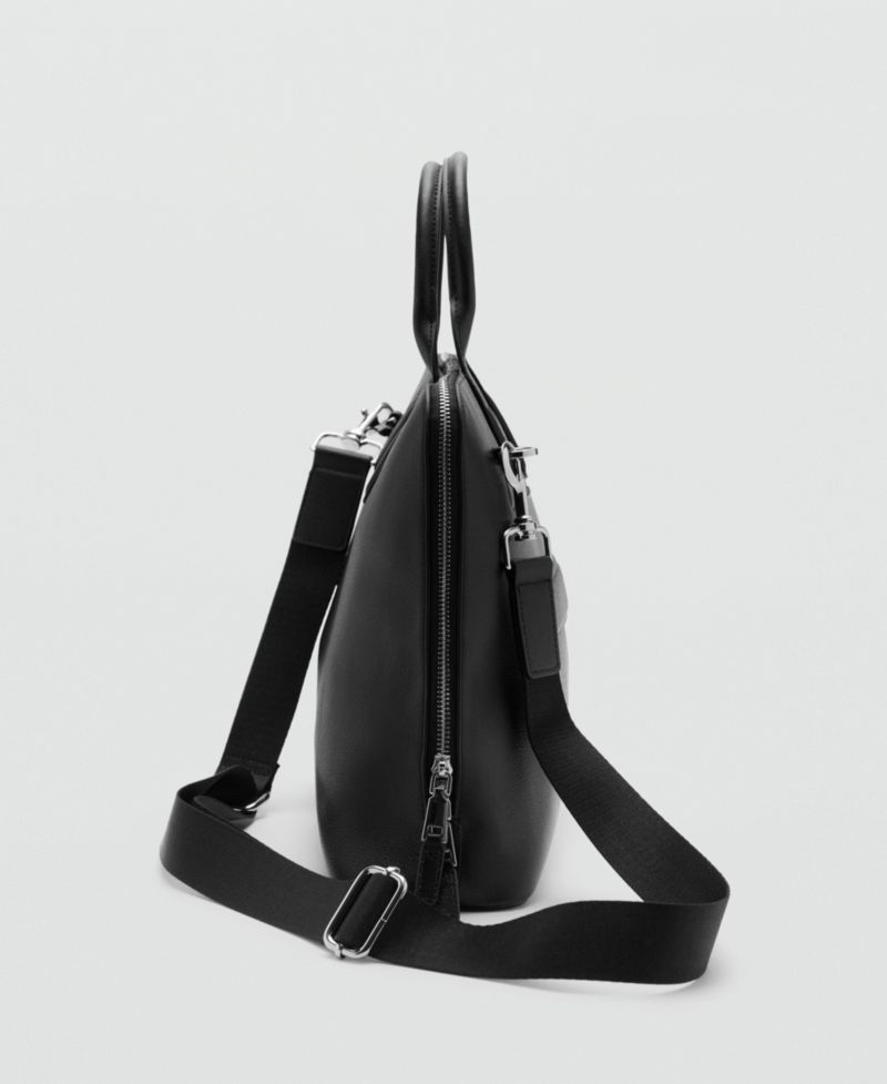 Men's Leather Tote Bag