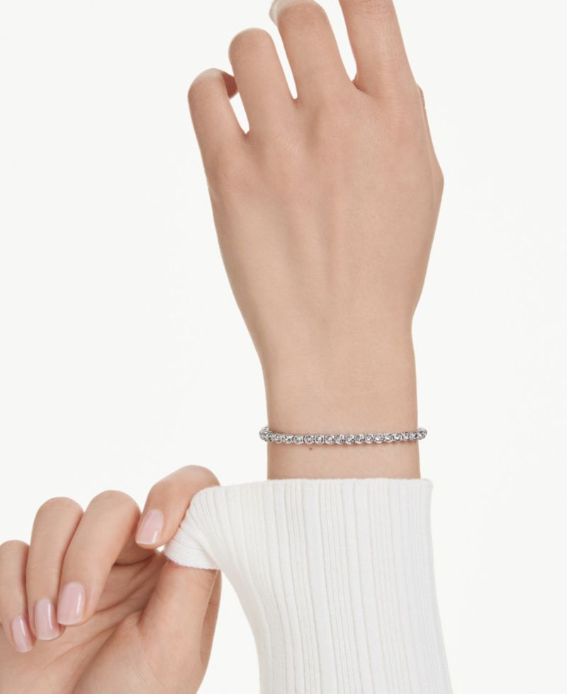 Swaroski Imber Emily Rhodium Plated Tennis Bracelet