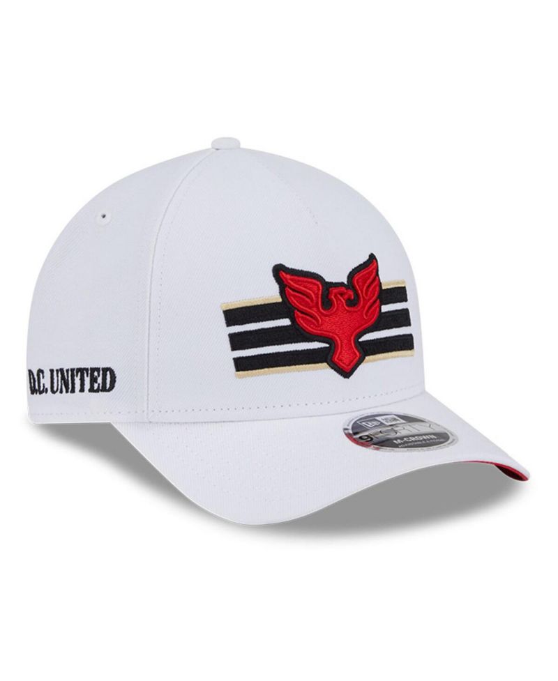 Men's White D.C. United 2025 Jersey Hook 9FORTY M-Crown Adjustable Hat