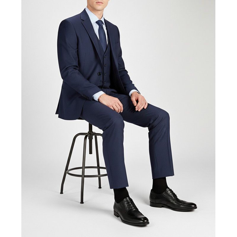 Howard Street Hands-Free Slip On Technology Wingtip Dress Oxfords