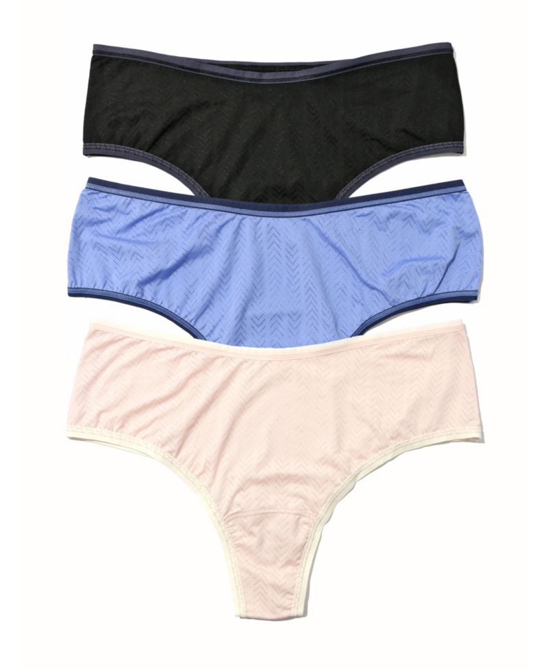 Women's Move Calm Hi-Rise Thong 3 Pack