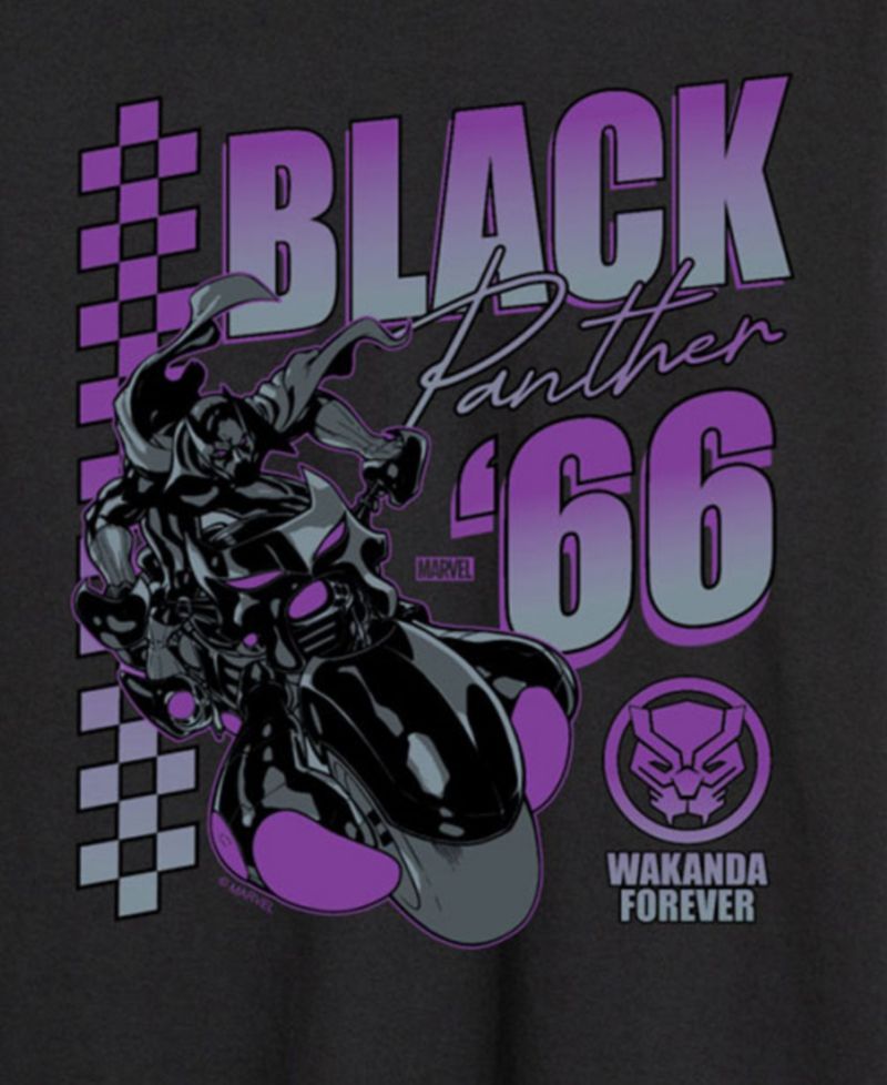 Men's Black Panther Long Sleeve T-Shirt