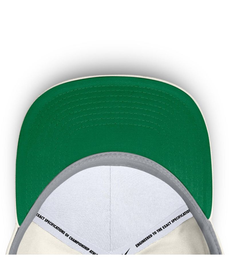Men's Cream Oakland Athletics Cooperstown Collection Rise Adjustable Hat