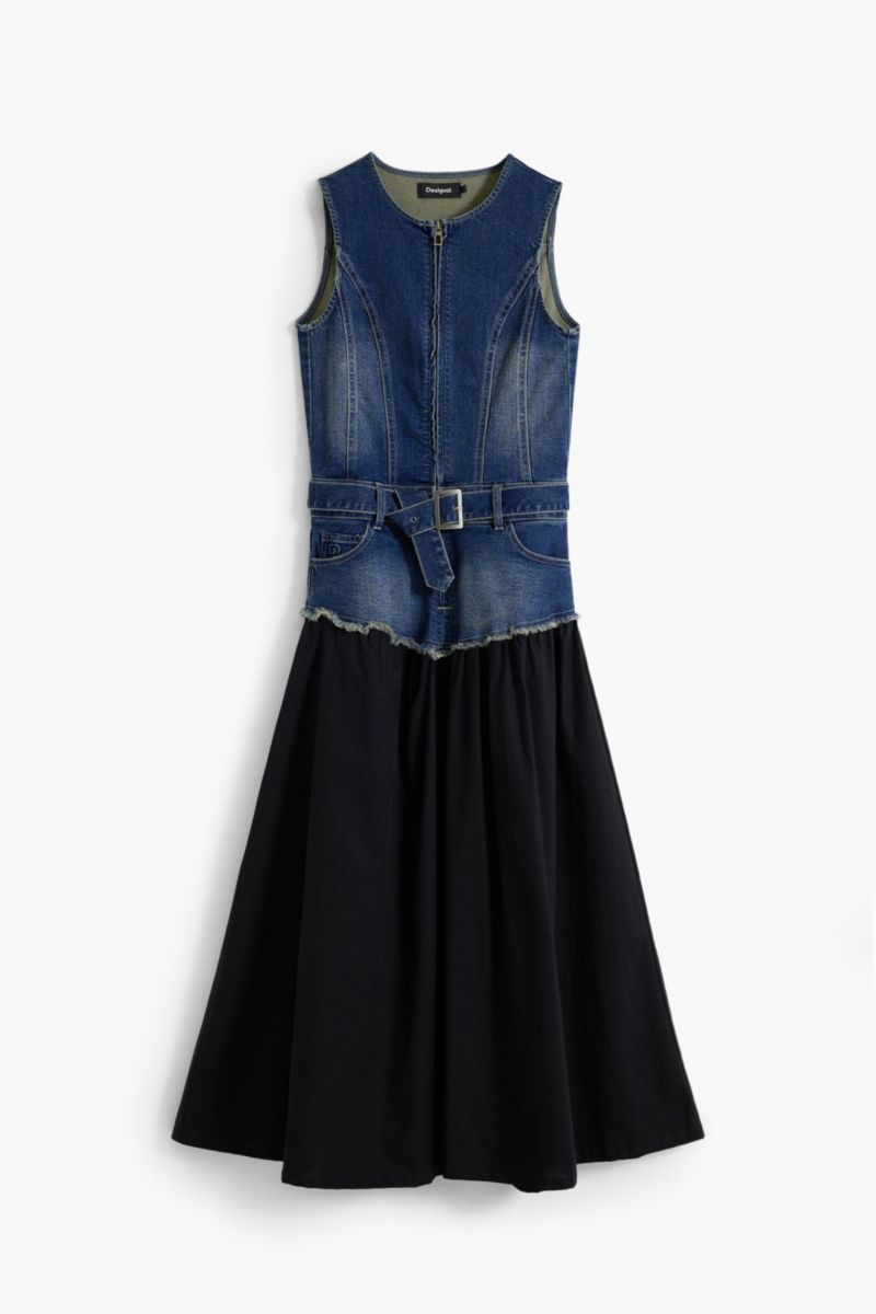 Women's Denim combined dress