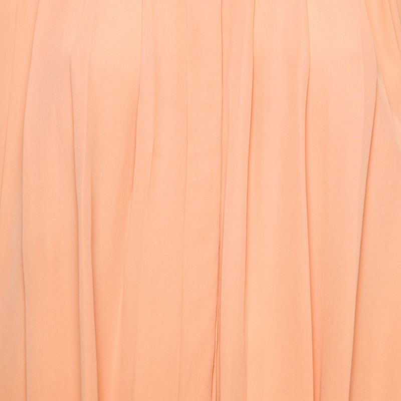 Women's Pre-Owned Chloandeacute Pink Silk Pleated Top