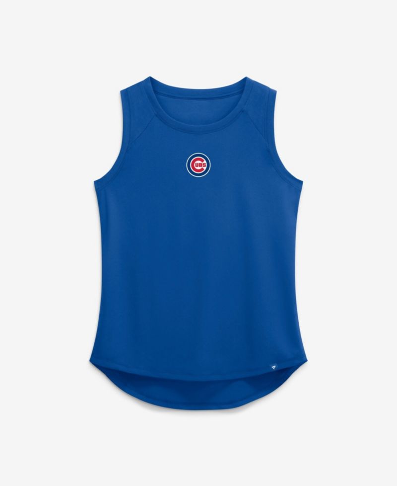 Women's Chicago Cubs Draped Mesh-Back Tank Top