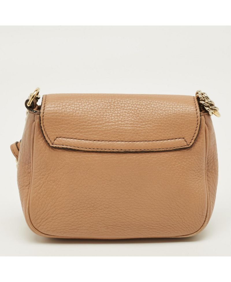 Women's Soho Leather Flap Chain Crossbody Bag