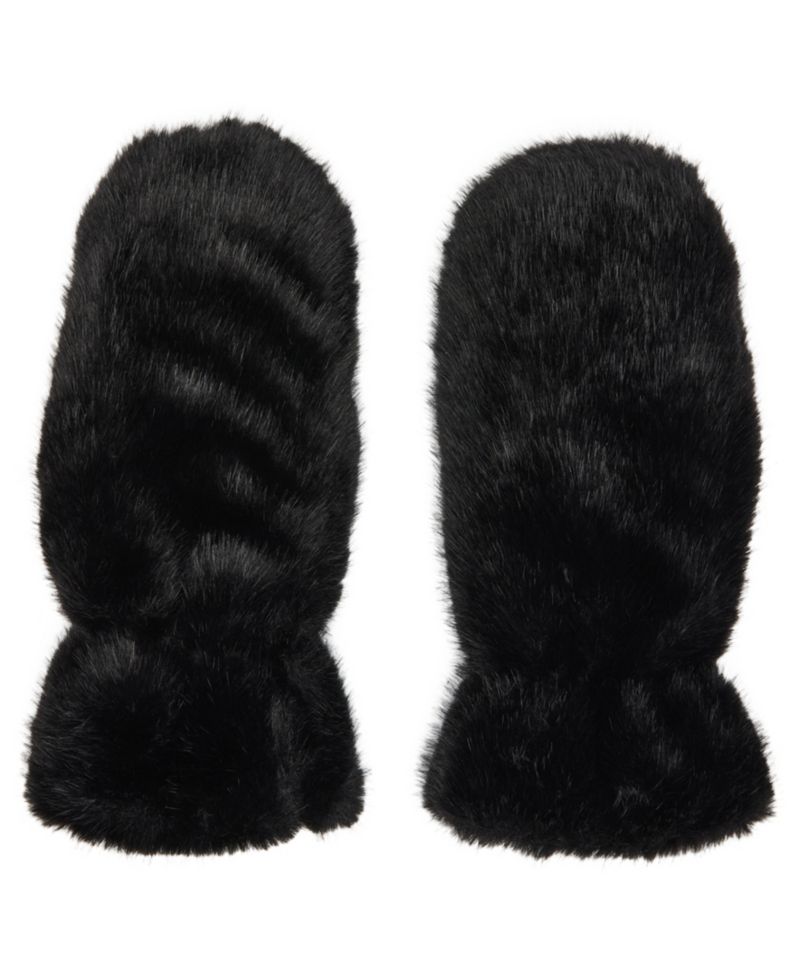 Extreme Fuzzy Pull-On Mitten Gloves