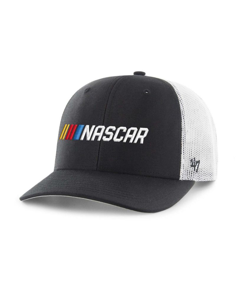 Men's Black NASCAR Trucker Adjustable Hat