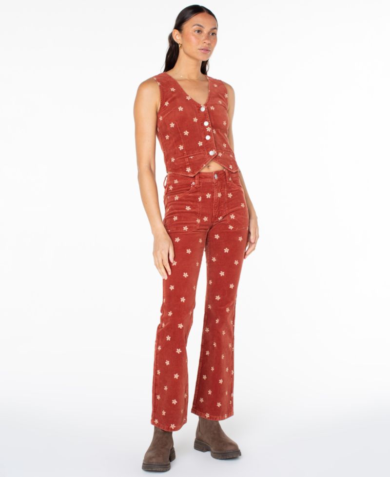 Women's High Rise Seychelles Corduroy Pants