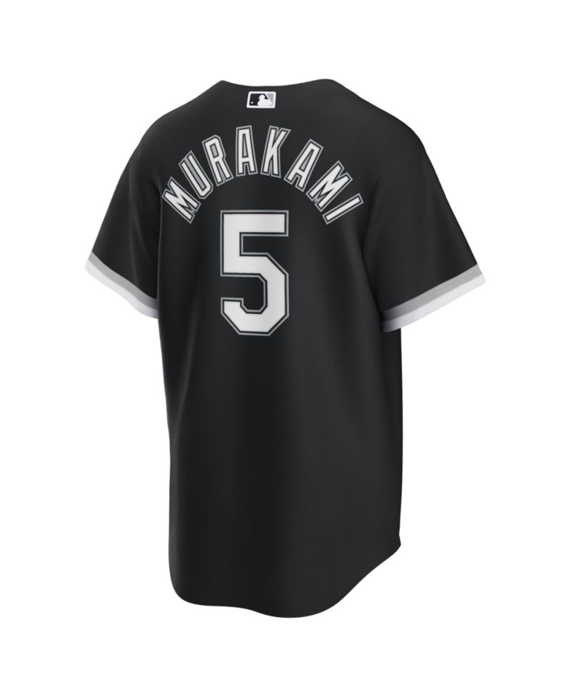 Men's Munetaka Murakami Black Chicago White Sox Alternate Replica Jersey