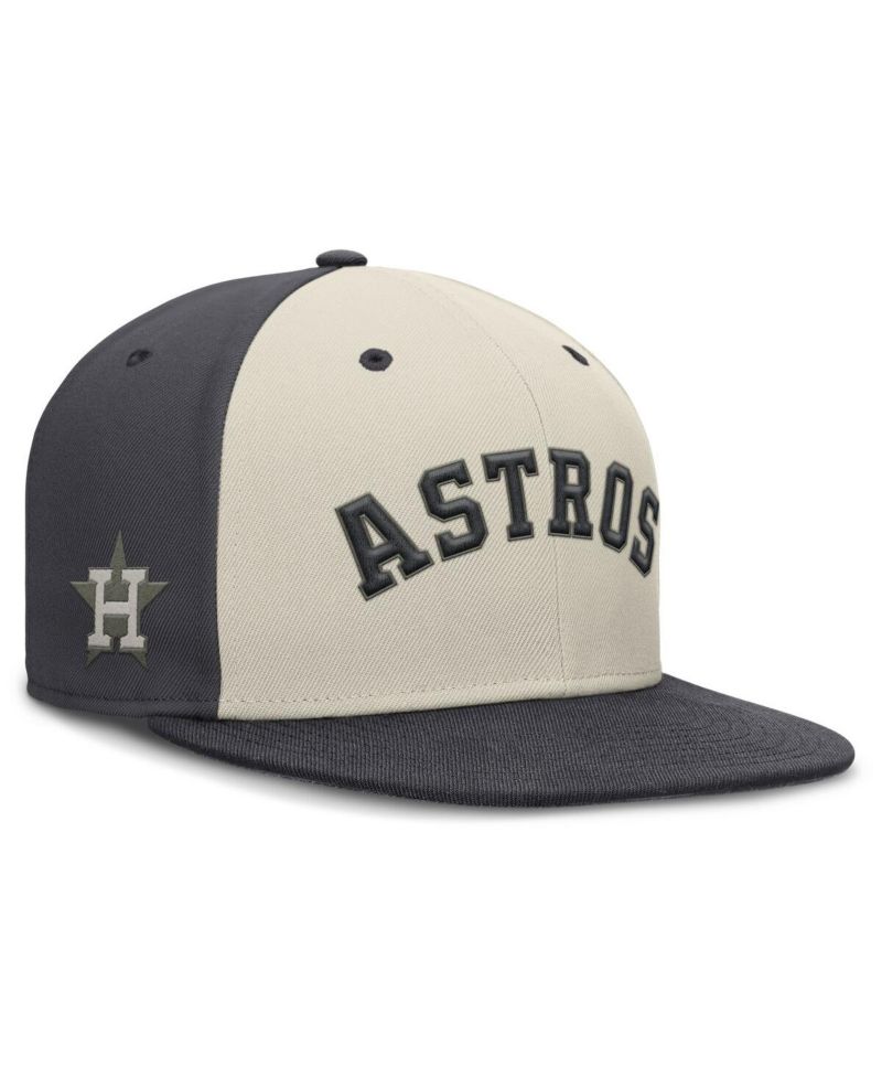 Men's Cream Houston Astros Dri-FIT True Fitted Hat