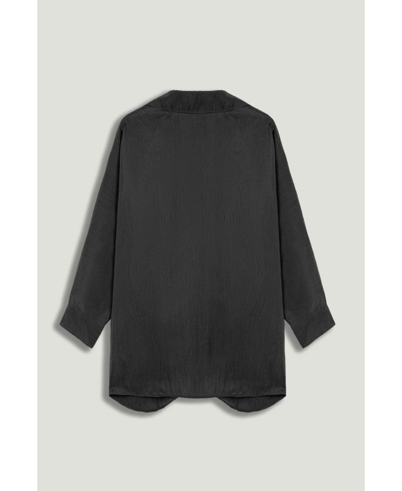 Women's Front-Tie Longline Shirt