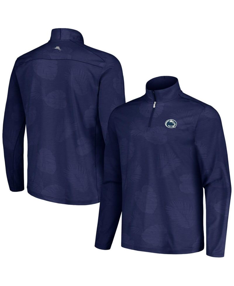 Men's Navy Penn State Nittany Lions Delray Frond IslandZone Half-Zip Jacket