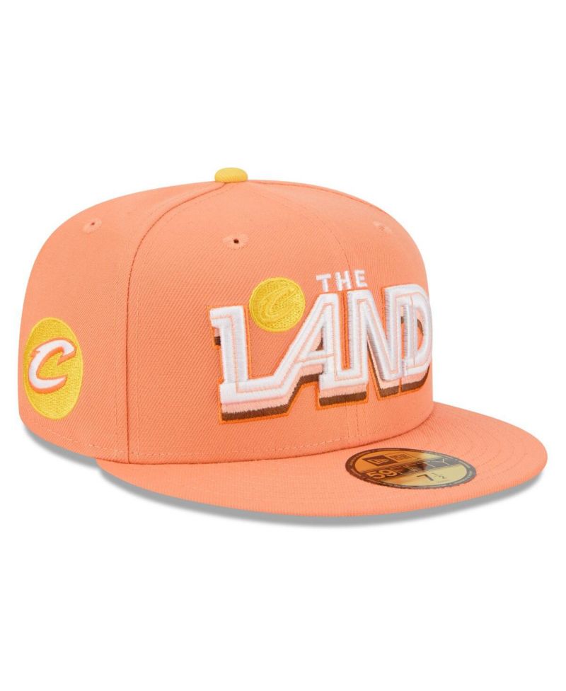 Men's Orange Cleveland Cavaliers 2025/26 City Edition 59FIFTY Fitted Hat