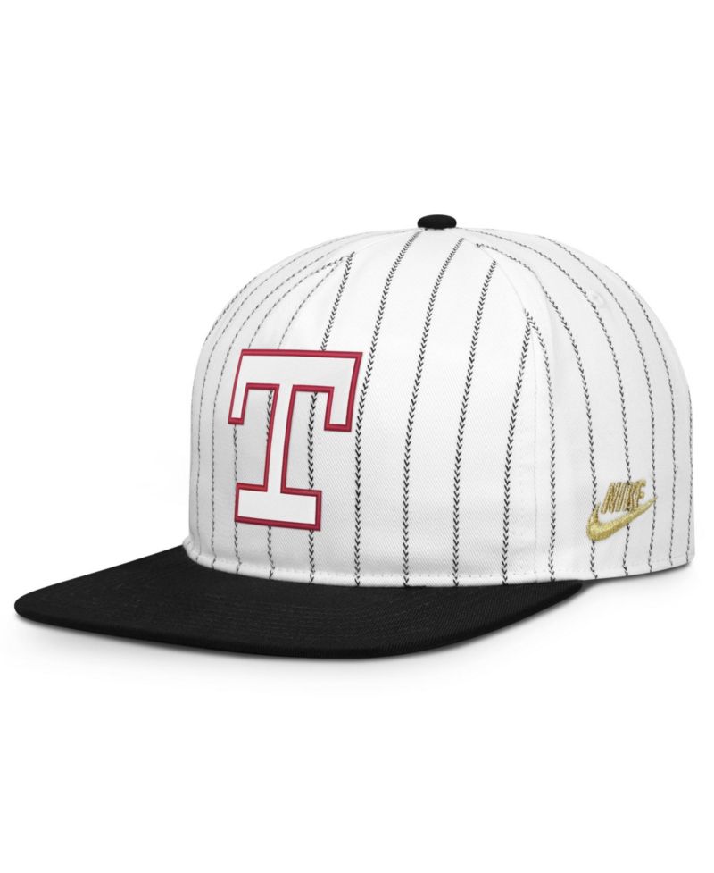 Men's White/Black Texas Rangers Cooperstown Collection Pro Adjustable Hat