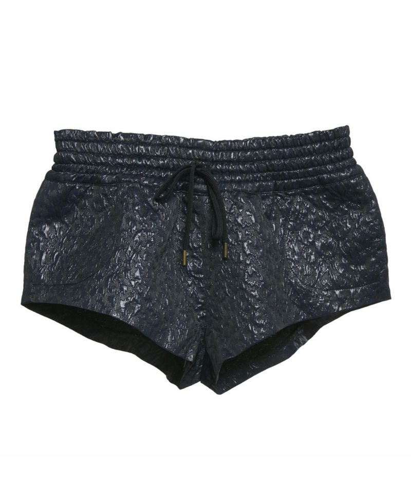 Women's Textured Jacquard Pad Shorts, 7" Inseam