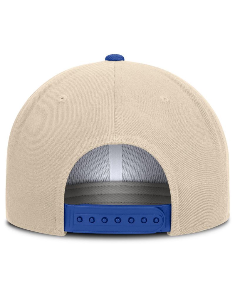 Men's and Women's Natural/Royal Kentucky Wildcats Campus Prep snapback Hat