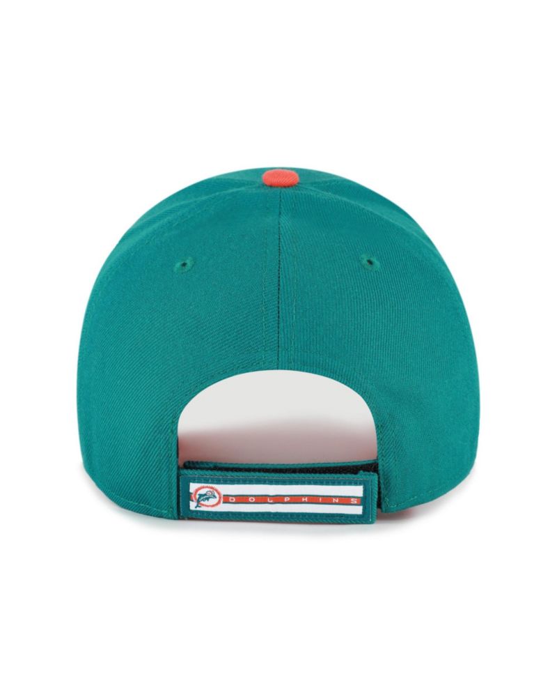 Men's Aqua Miami Dolphins Throwback MVP Adjustable Hat