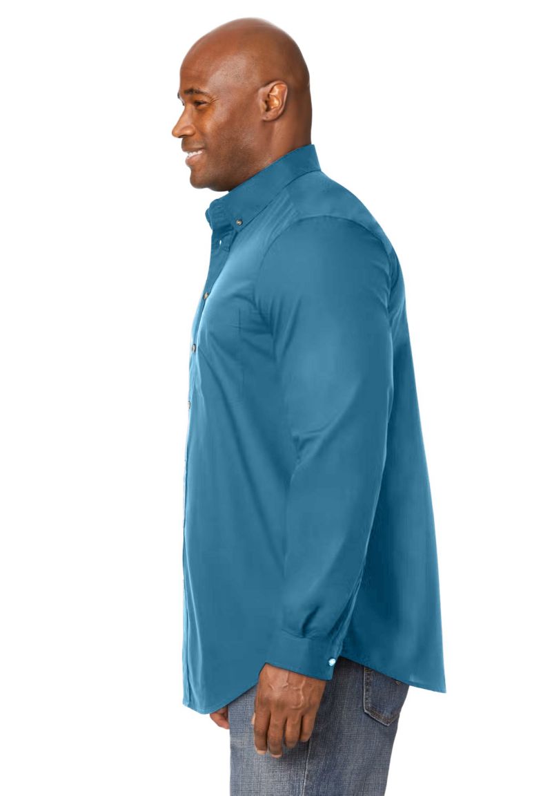 Men's Long Sleeve Wrinkle Free Sport Shirt