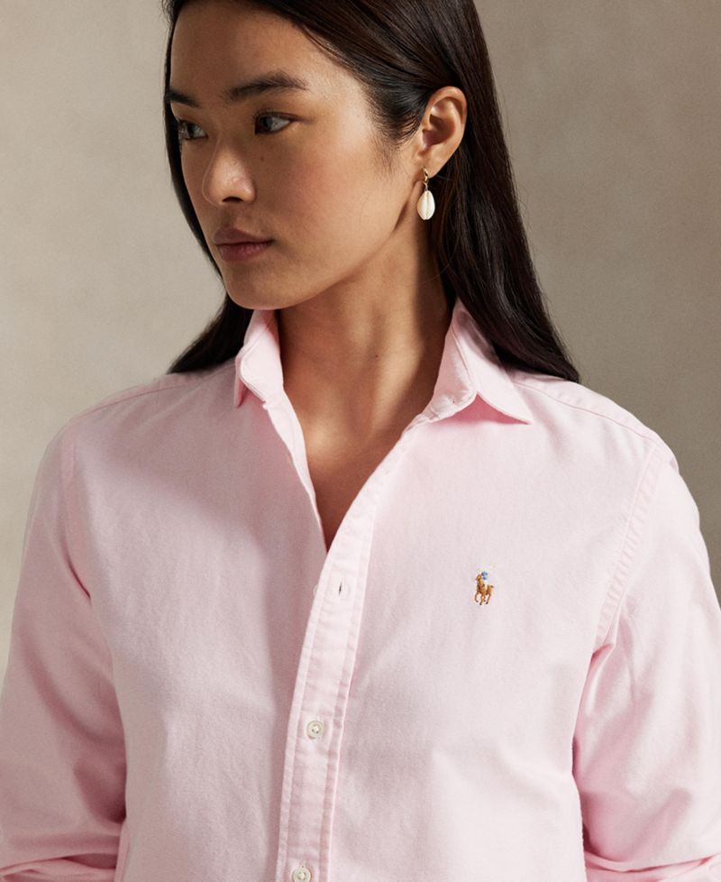 Women's Slim-Fit Oxford Shirt