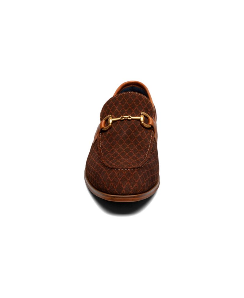Men's Brinkley Moc Toe Metal Bit Slip On Shoe