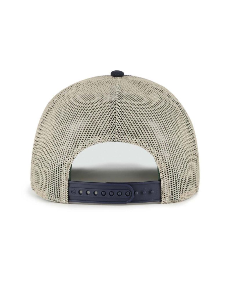 Men's Navy Penn State Nittany Lions Pomona Mesh Hitch Adjustable Trucker Hat