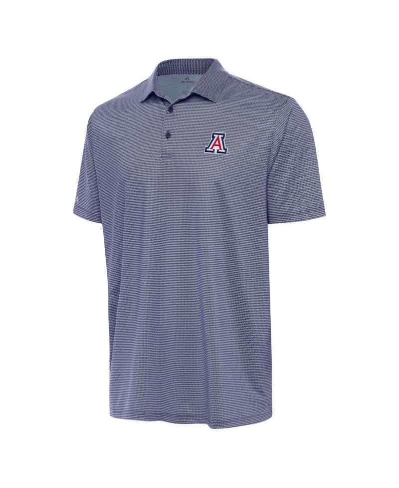 Men's Navy/White Arizona Wildcats Rings Polo Shirt