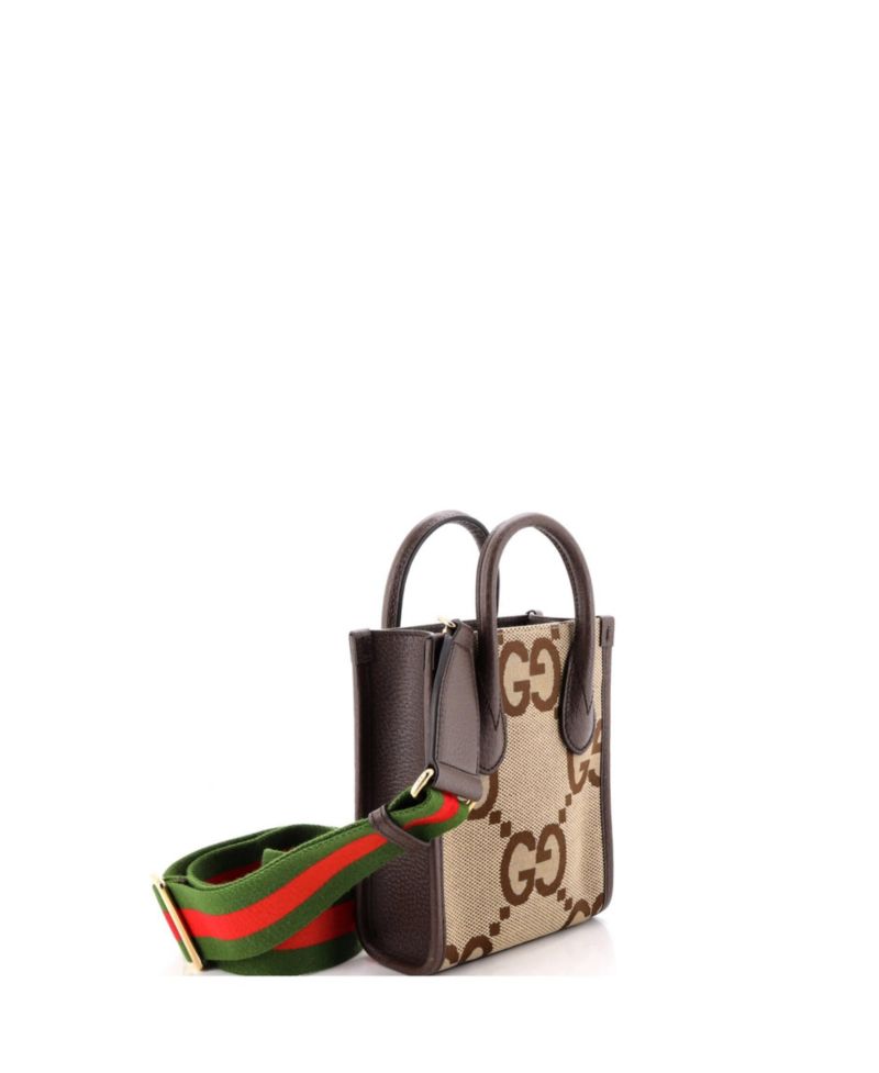 Mini Vertical Tote Jumbo GG Canvas