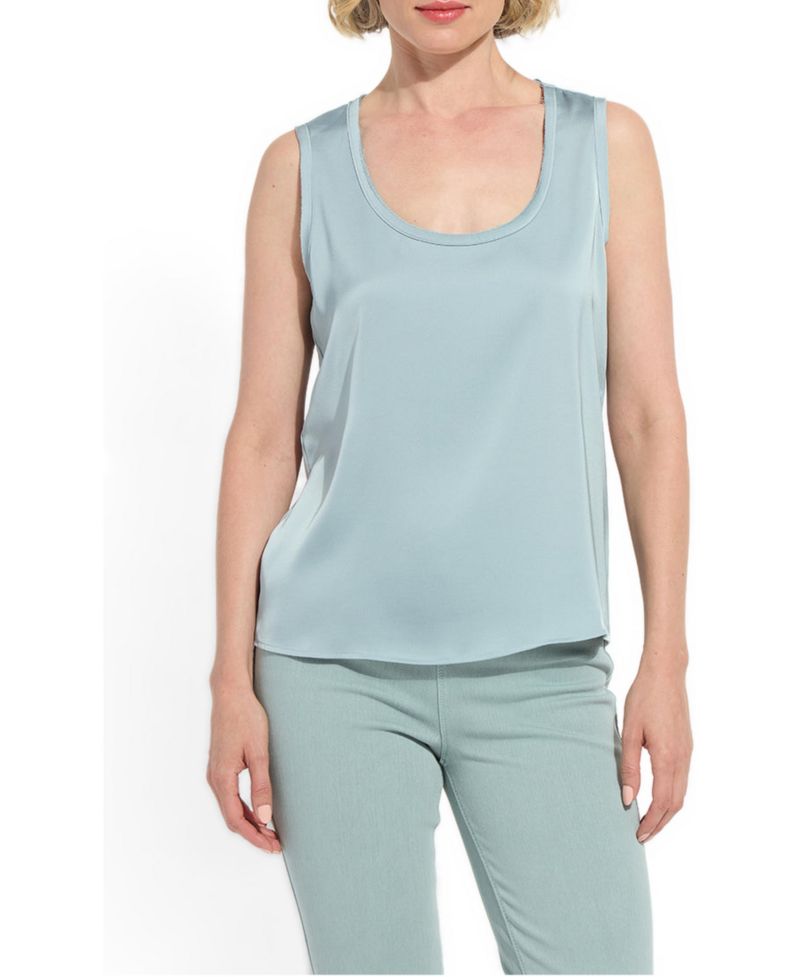Women's Filipa Mixed Media Cropped Tank Top