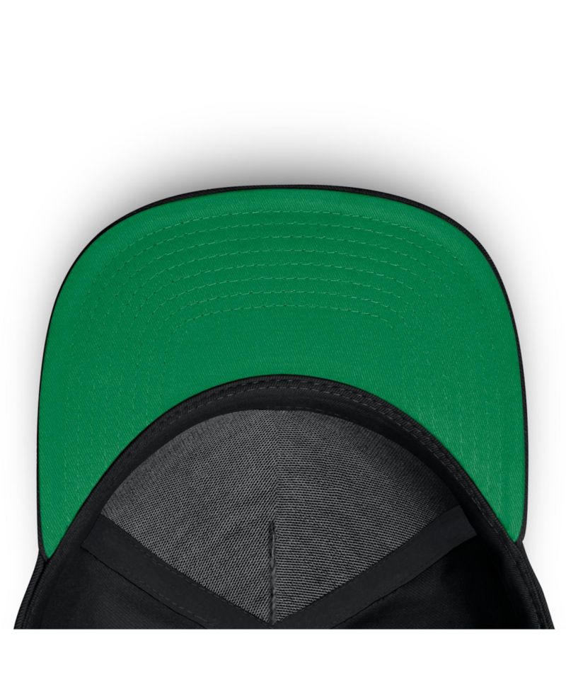 Men's Black Brooklyn Dodgers Cooperstown Collection Rise Adjustable Hat