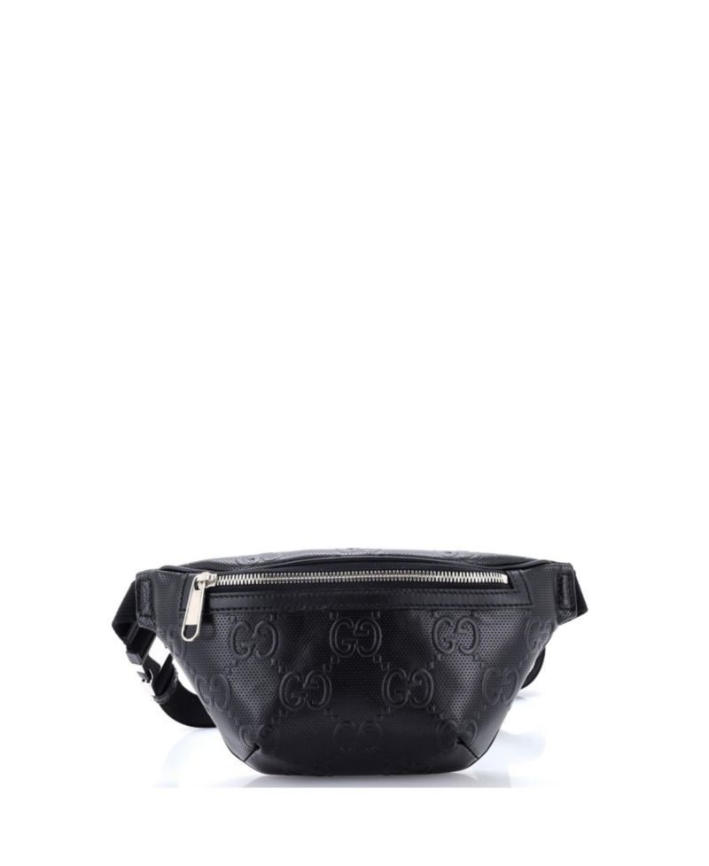 Small Belt Bag GG Embossed Perforated Leather