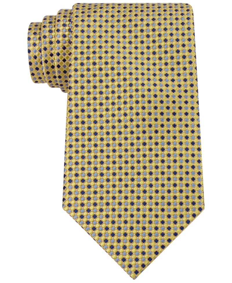 Men's Micro-Pattern Neat Silk Tie