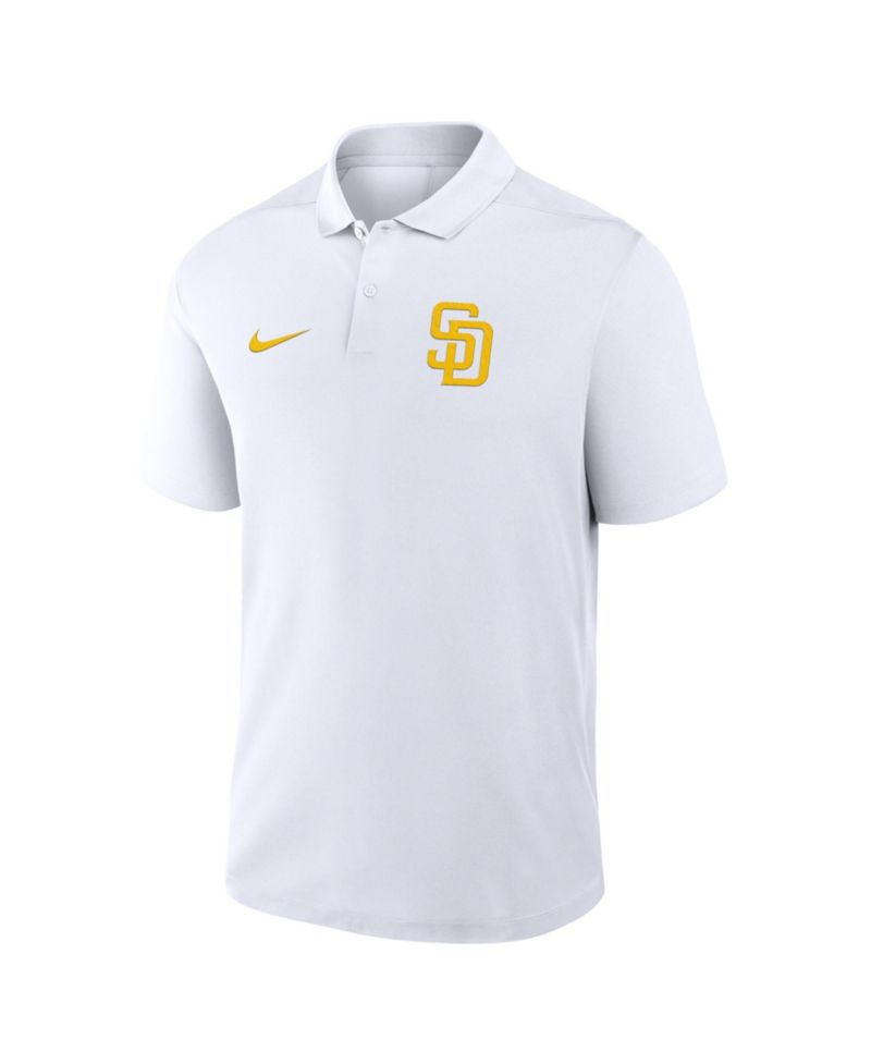 Men's White San Diego Padres Dri-FIT Victory Polo Shirt