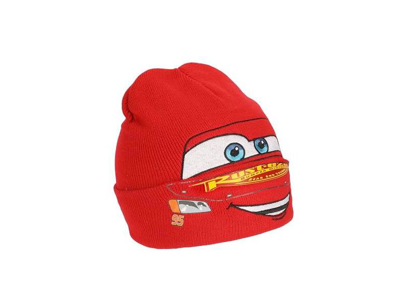 Men's Lightning Mcqueen Face Cuff Beanie