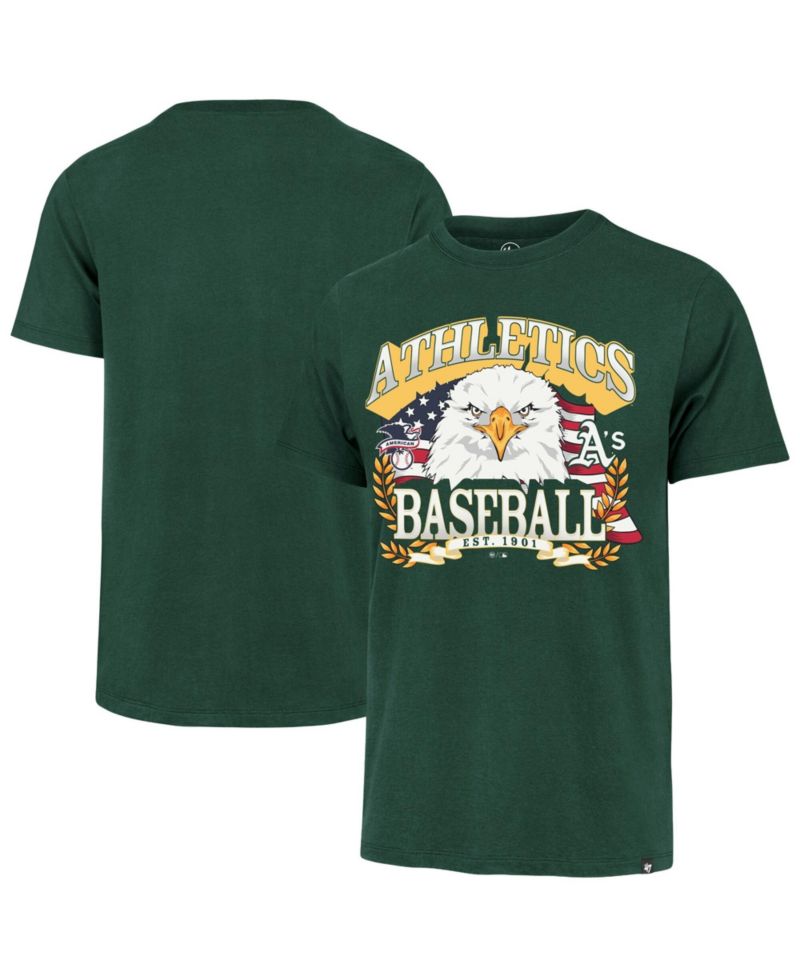 Men's Green Athletics Americana Eagle T-Shirt
