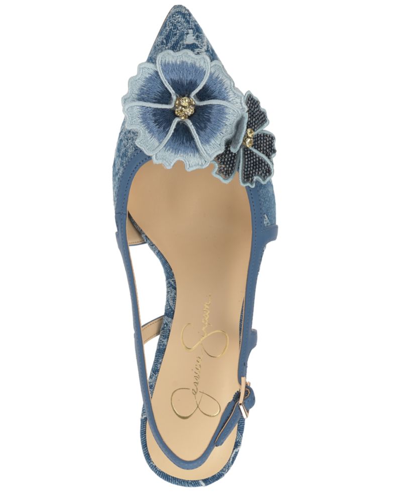 Women's Pilitia Floral Slingback Pumps