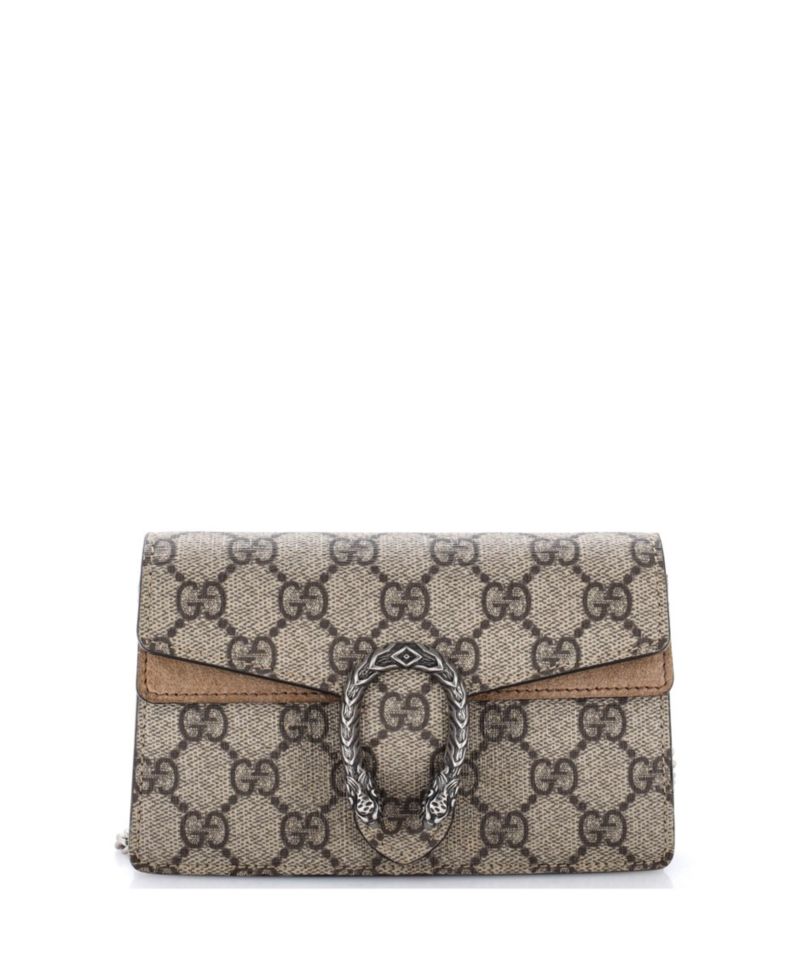 Super Mini Dionysus Bag GG Coated Canvas