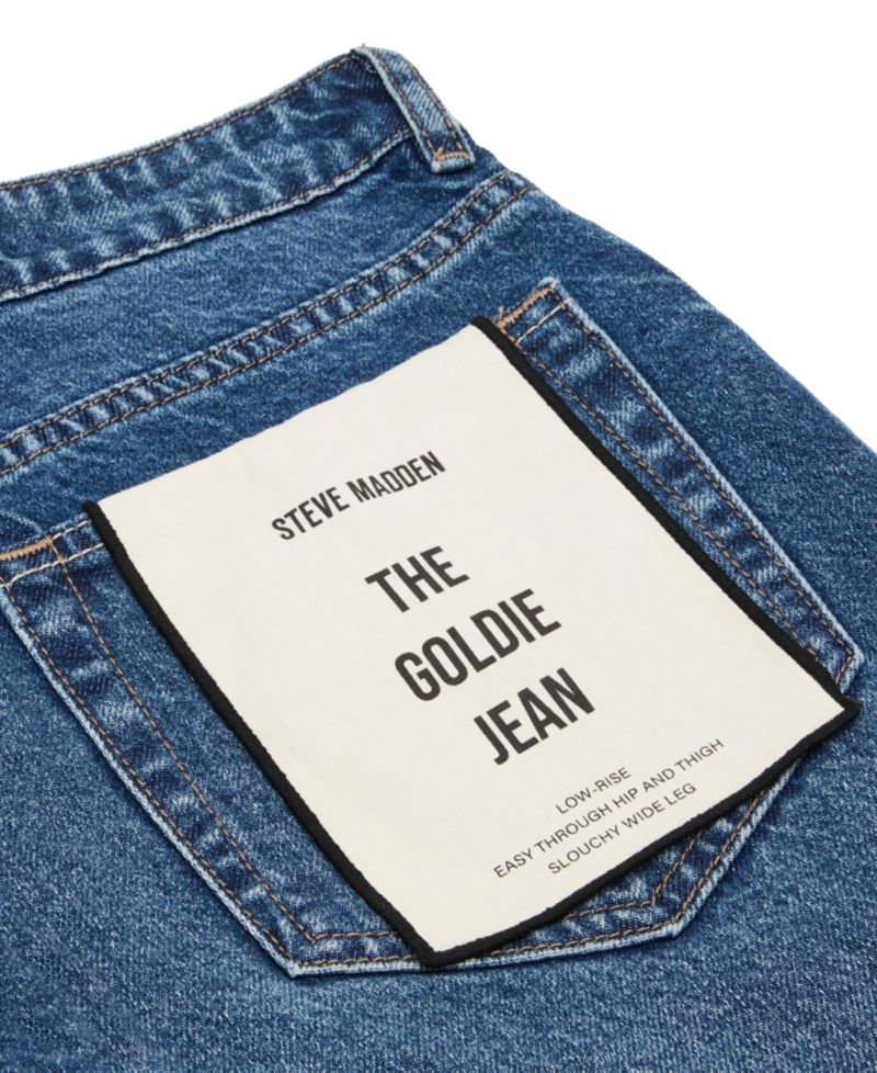 Women's Goldie Jean Mid-Rise Wide-Leg Flare Jeans