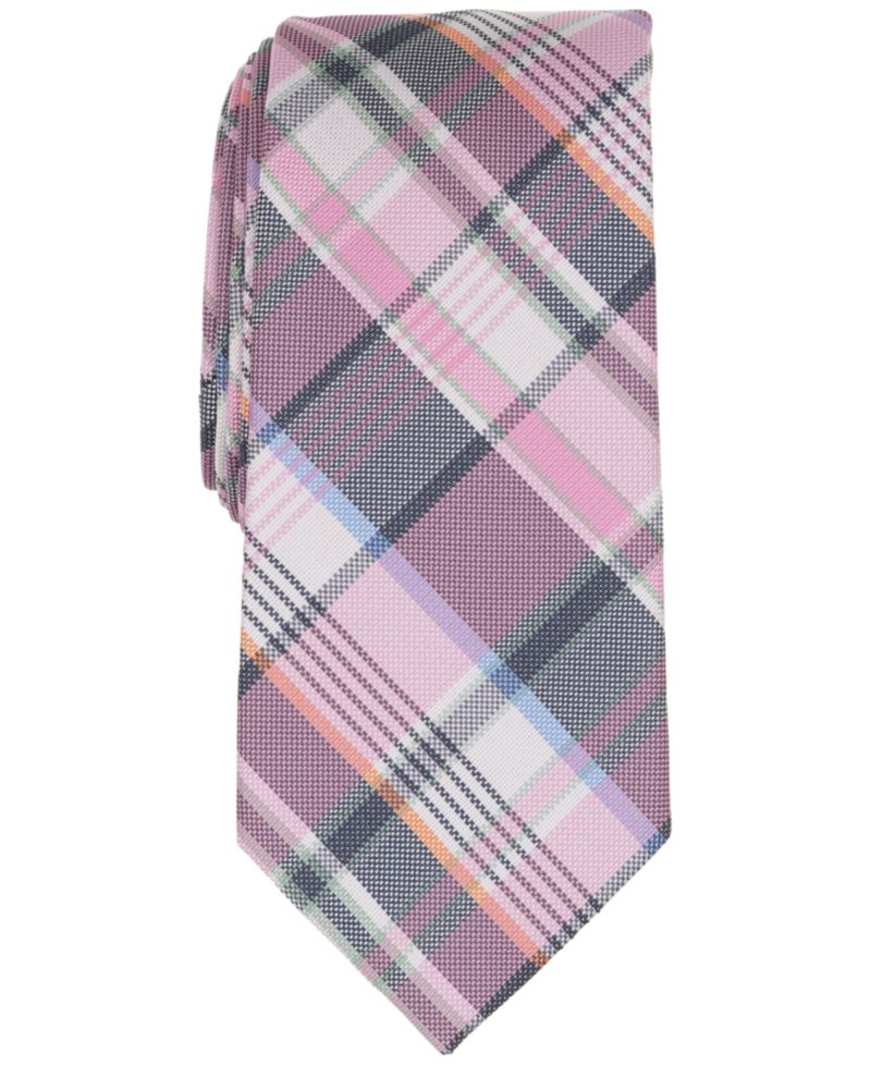 Men's Meier Plaid Pattern Tie