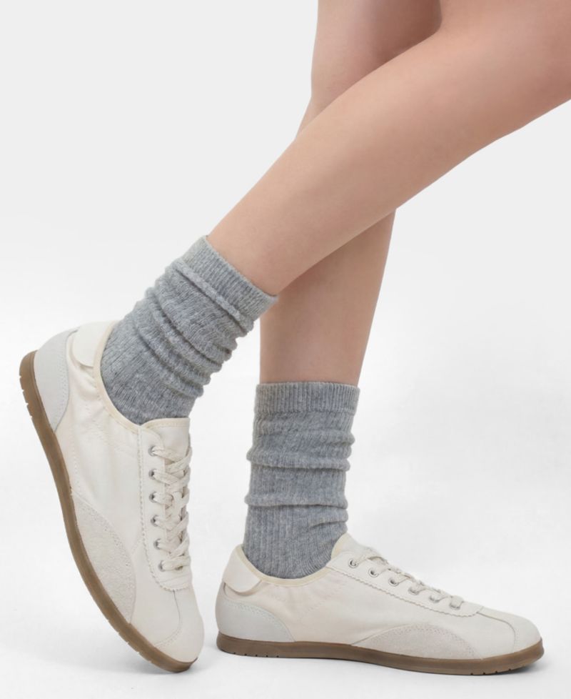 Women's Sport Scrunch Crew Socks, 2-Pack