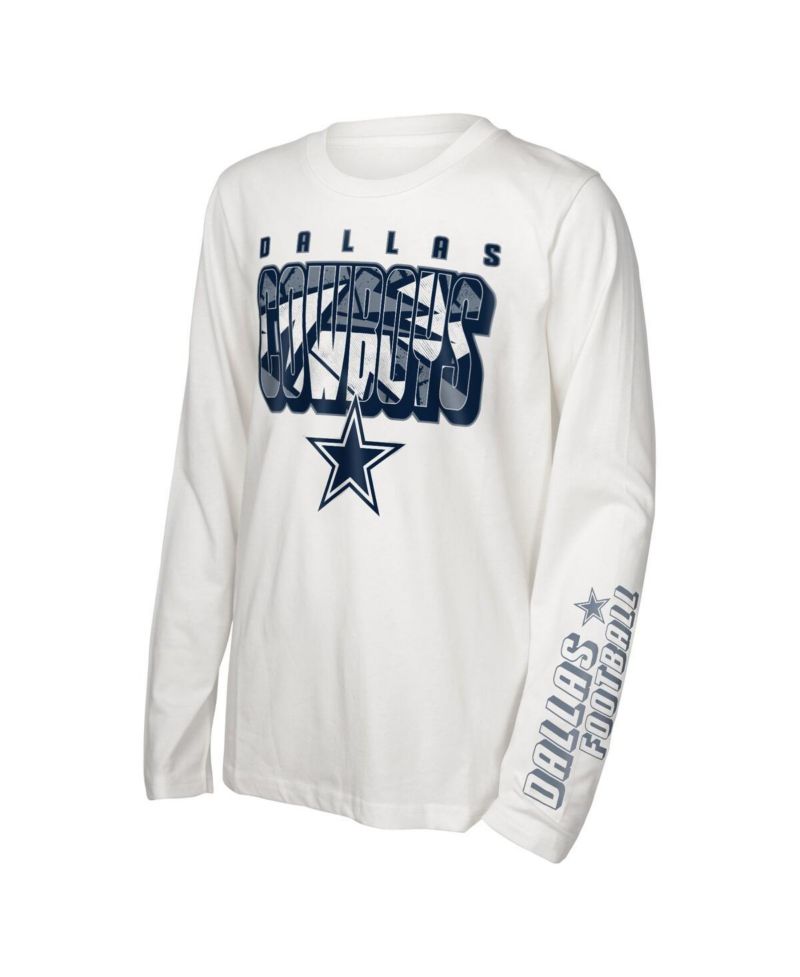 Big Boys and Girls Dallas Cowboys in the Mix T-Shirt Combo Set